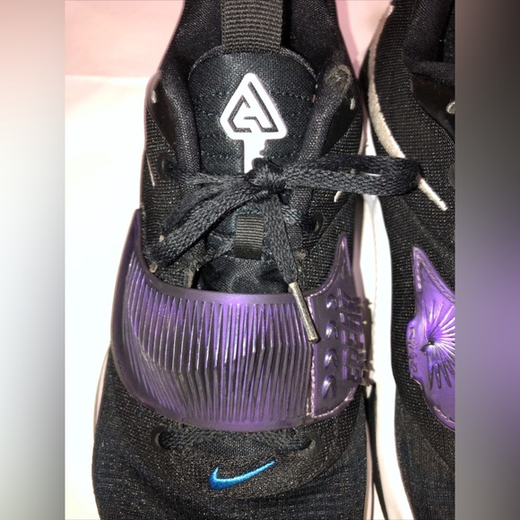 Nike Zoom Freak 3 Project 34 DA0694-001 Black White Basketball Shoes Sneakers 11 - Picture 2 of 11